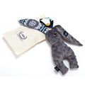 SMALL BUNNY DUNDEE & FRIENDS BLUE – GREY