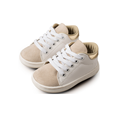 Sneaker Δερμάτινο Λευκό Μπεζ Babywalker BS3037